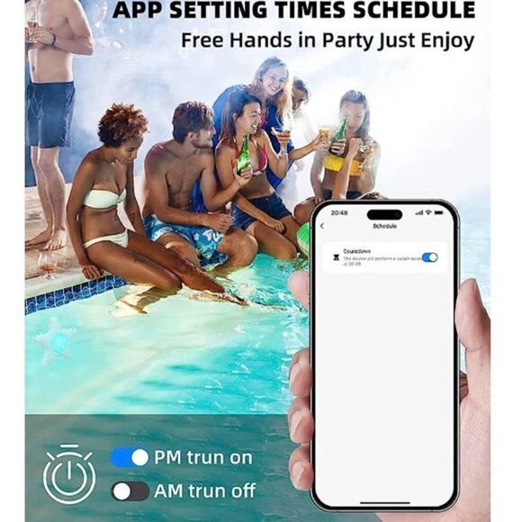 Starfish LED pool light - Picture 2 of 3